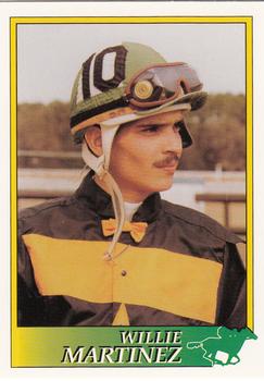 1993 Jockey Star #99 Willie Martinez Front